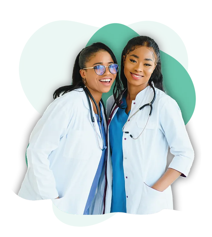 CNA students in an online program